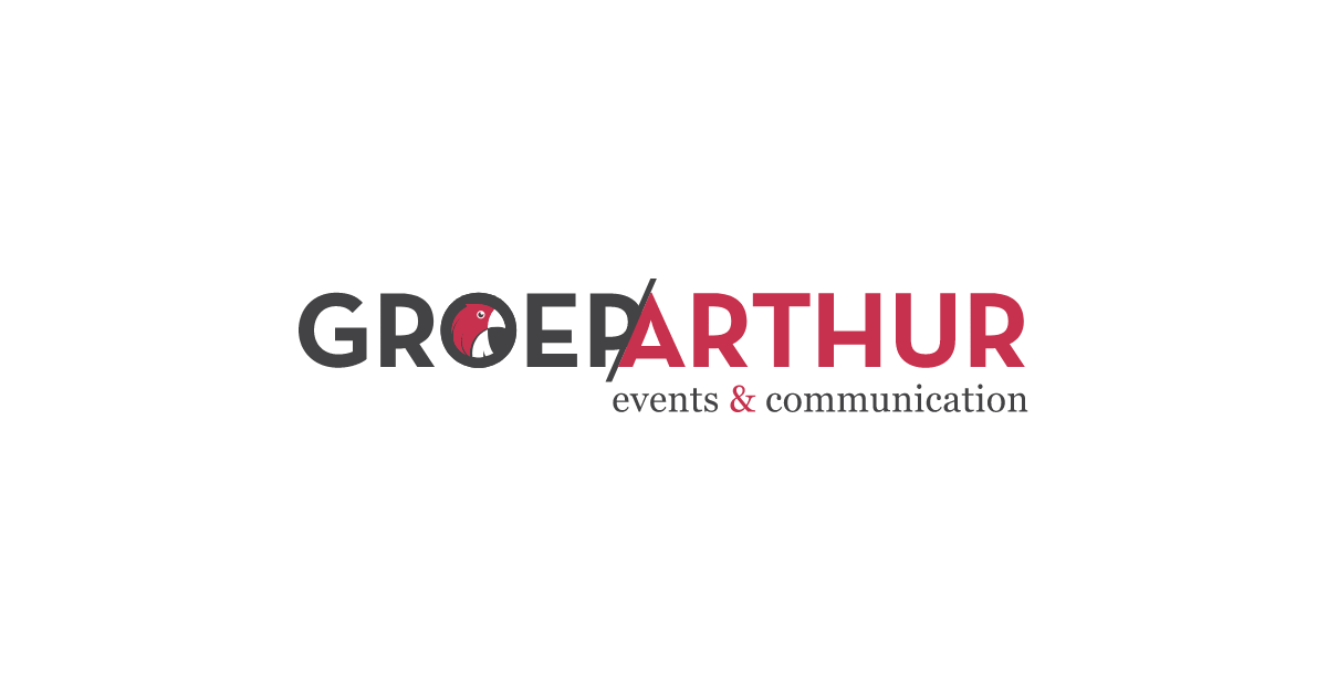 Het logo van Groep Arthur, events en communication.